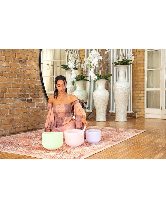 Meinl Sonic Energy CSBA8B Fusion Amethyst Crystal Singing Bowl 8