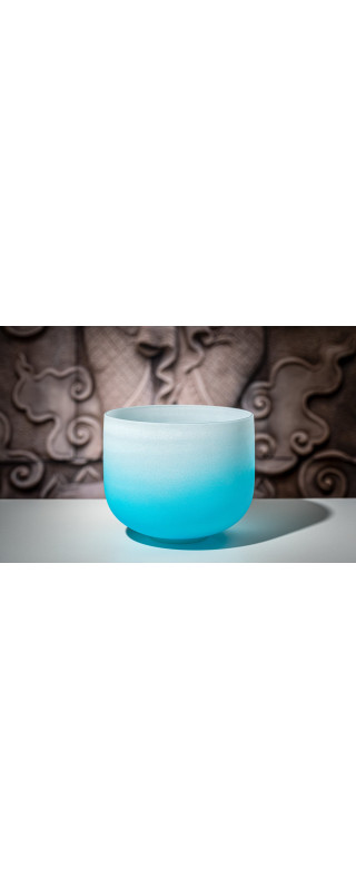 Meinl Sonic Energy CSBC10G Color-Frosted Crystal Singing Bowl 10