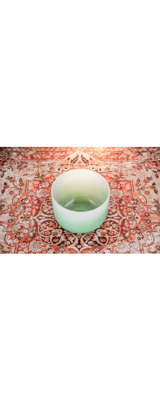 Meinl Sonic Energy CSBC11F Color-Frosted Crystal Singing Bowl 11