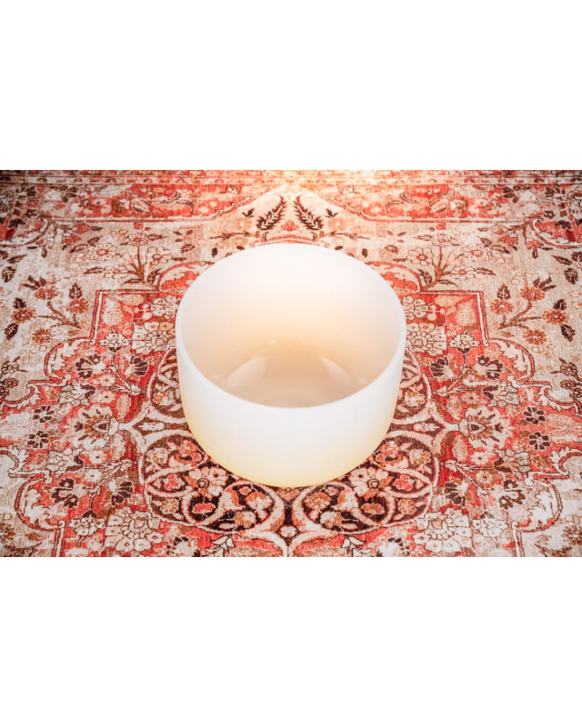 Meinl Sonic Energy CSBC12E Color-Frosted Crystal Singing Bowl 12