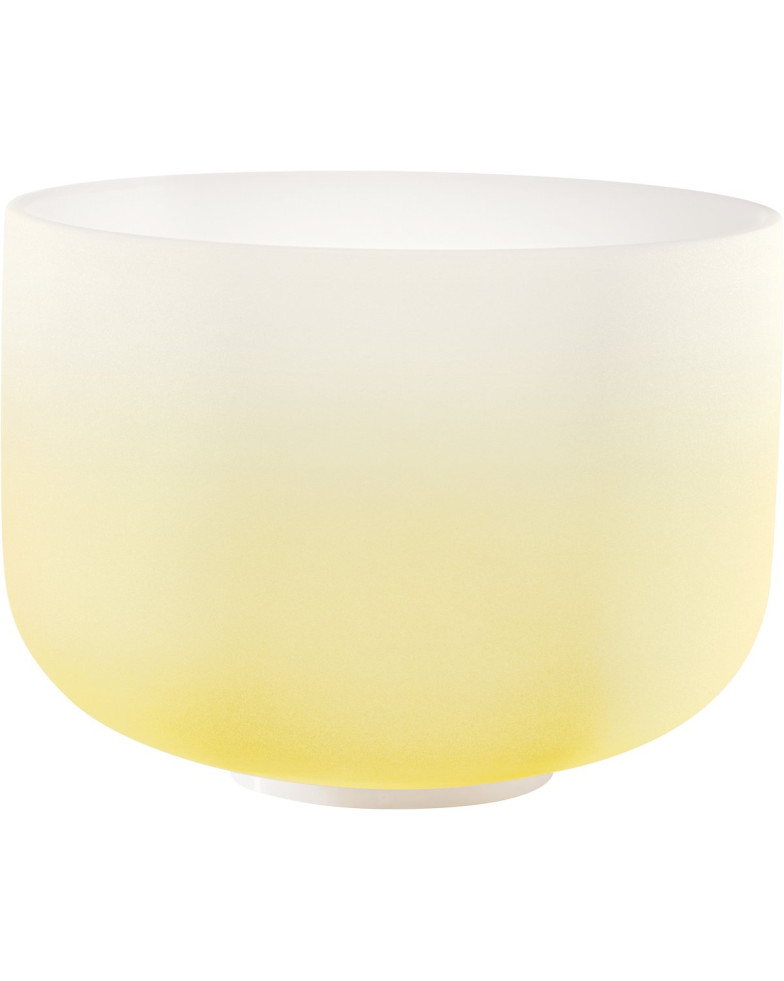 Meinl Sonic Energy CSBCSETCHA Color-Frosted Crystal Singing Bowl Chakra Set 7 pcs - B4/A4/G4/F4/E4/D4/C4/440 Hz