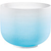 Meinl Sonic Energy CSBCSETCHA Color-Frosted Crystal Singing Bowl Chakra Set 7 pcs - B4/A4/G4/F4/E4/D4/C4/440 Hz