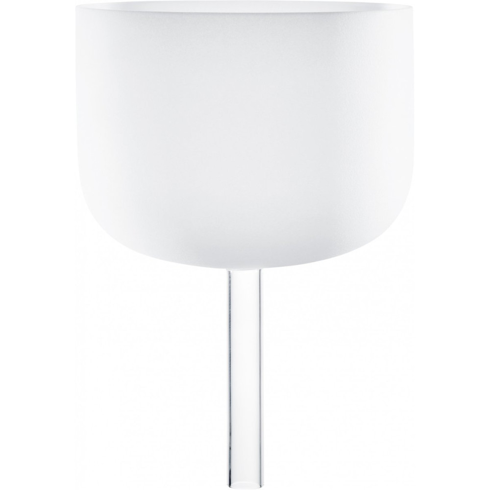Meinl Sonic Energy CSBH10F White-frosted Crystal Singing Bowl with Handle 10