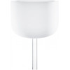 Meinl Sonic Energy CSBH10F White-frosted Crystal Singing Bowl with Handle 10
