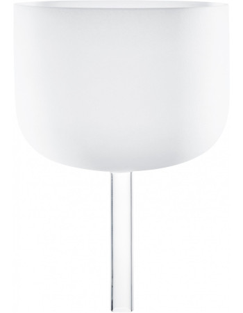 Meinl Sonic Energy CSBH10F White-frosted Crystal Singing Bowl with Handle 10