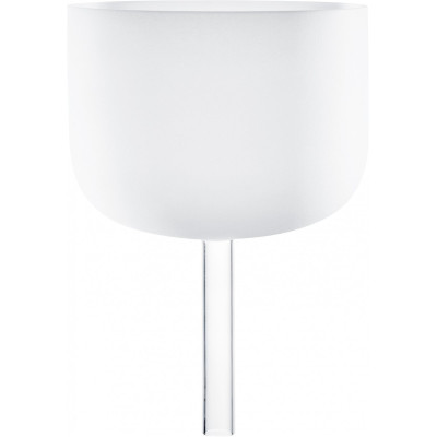 Meinl Sonic Energy CSBH10F White-frosted Crystal Singing Bowl with Handle 10