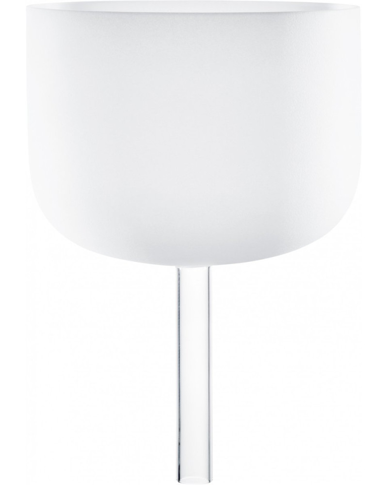 Meinl Sonic Energy CSBH10F White-frosted Crystal Singing Bowl with Handle 10
