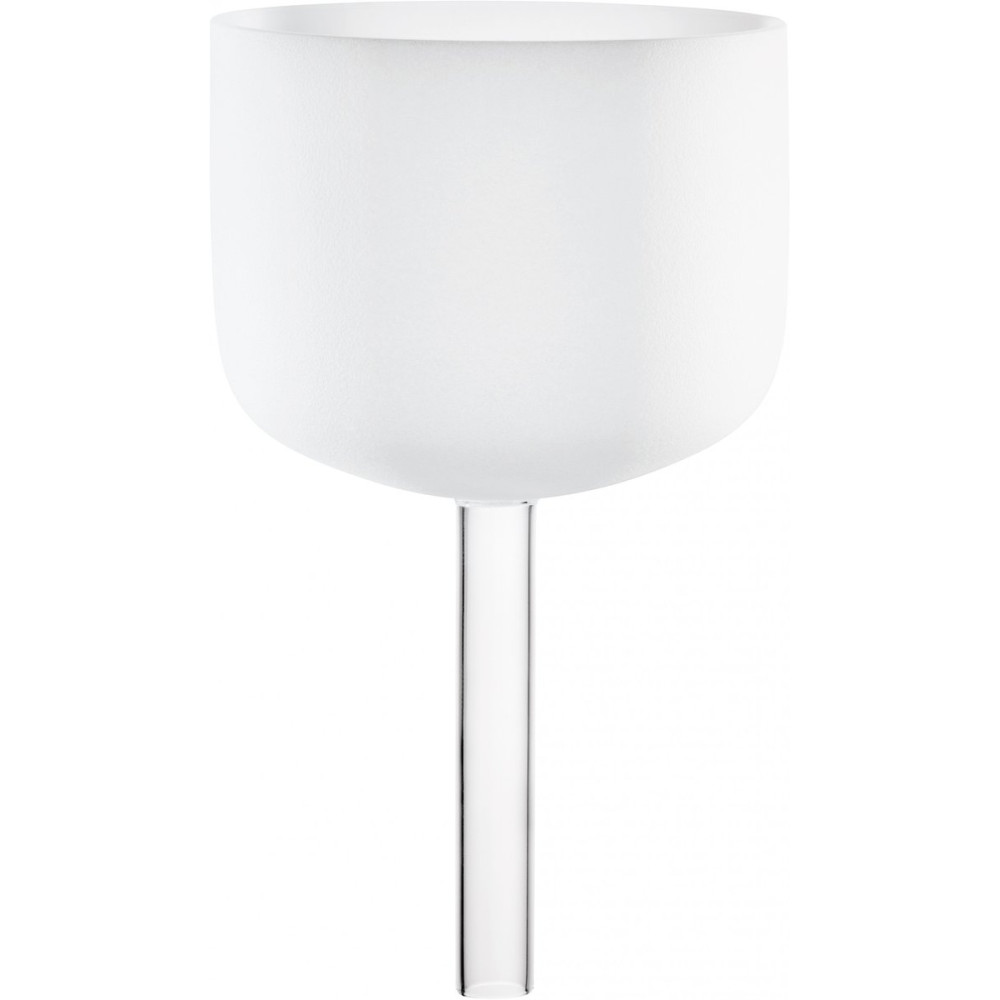Meinl Sonic Energy CSBH8B White-frosted Crystal Singing Bowl with Handle 10