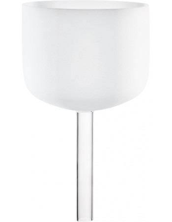 Meinl Sonic Energy CSBH8B White-frosted Crystal Singing Bowl with Handle 10