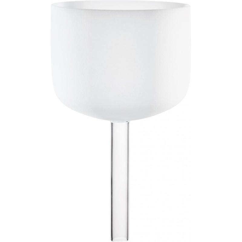Meinl Sonic Energy CSBH8B White-frosted Crystal Singing Bowl with Handle 10