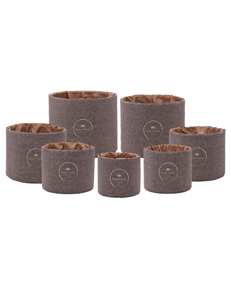Meinl Sonic Energy CSBPSSET2 Crystal Singing Bowl Sleeve Set - Brown