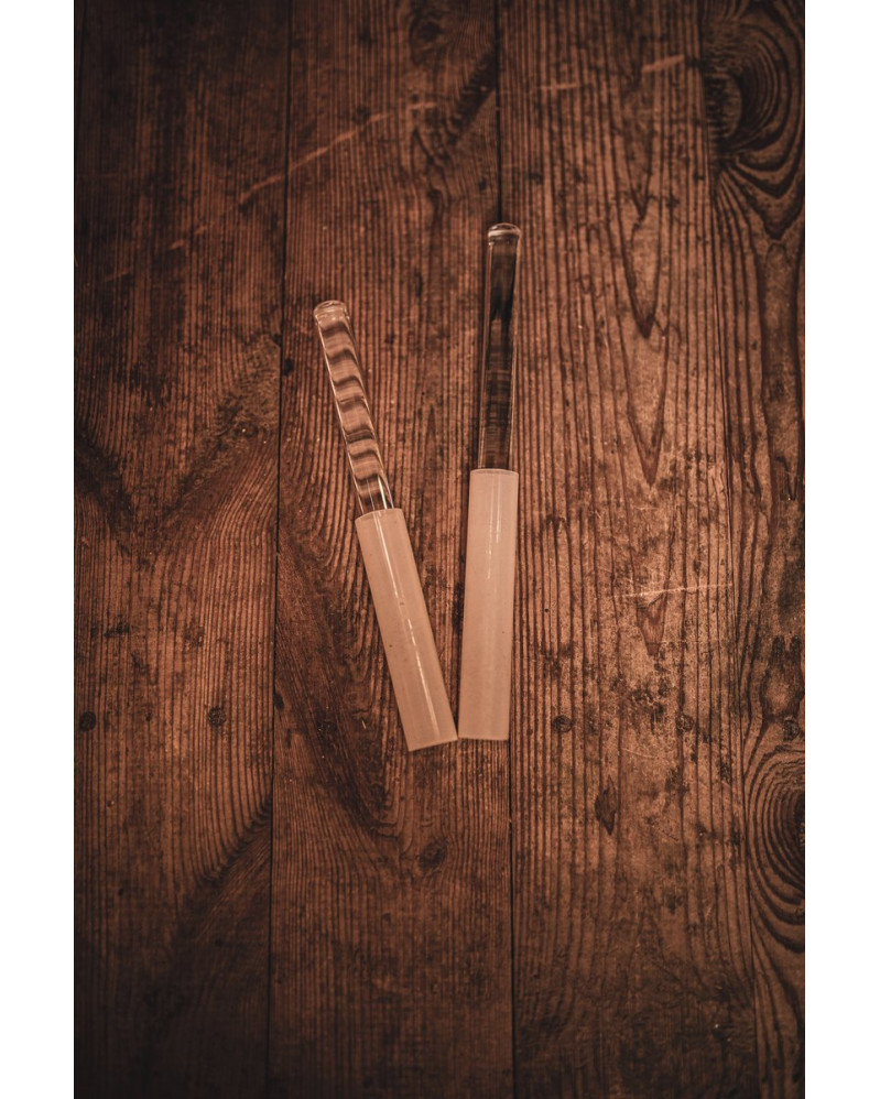 Meinl Sonic Energy CSBRHL Half-coated Crystal Silicone Rod - Large