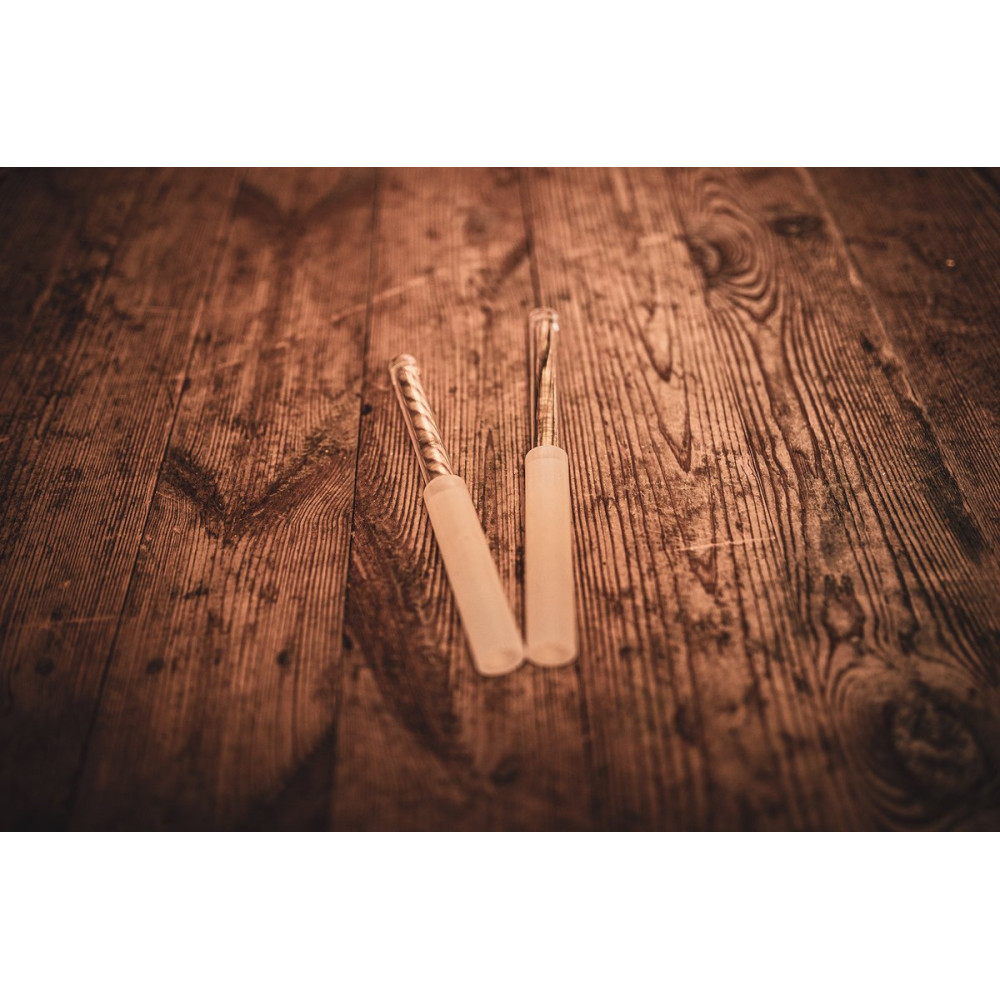 Meinl Sonic Energy CSBRHM Half-coated Crystal Silicone Rod - Medium