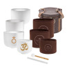 Meinl Sonic Energy CSBSETOM4 4-piece Om Crystal Singing Bowl Set