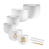 Meinl Sonic Energy CSBSETOM6 6-piece Om Crystal Singing Bowl Set