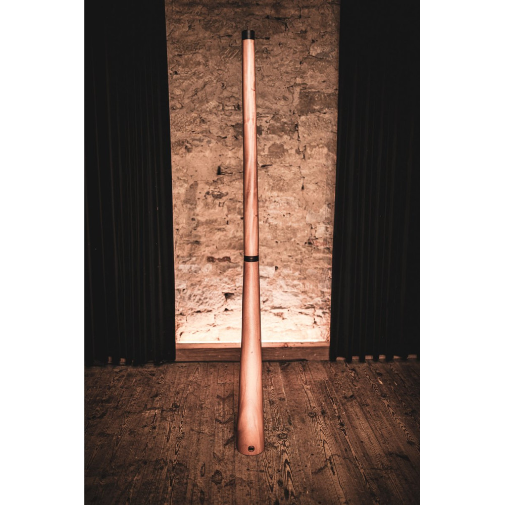 Meinl Sonic Energy DDPROFNTD Sliced Pro Didgeridoo - D Tuning - Natural