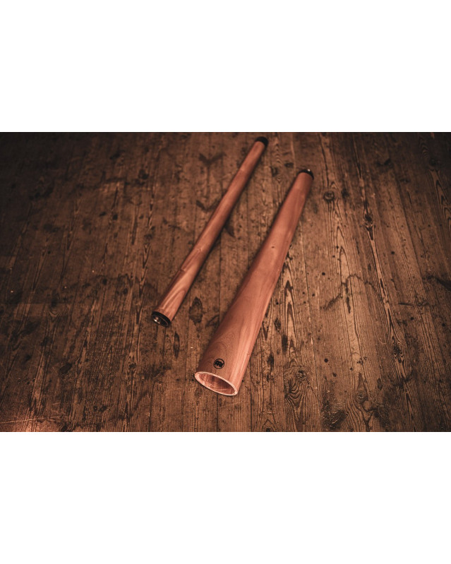 Meinl Sonic Energy DDPROFNTD Sliced Pro Didgeridoo - D Tuning - Natural
