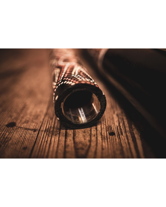 Meinl Sonic Energy DDPROFPE Sliced Pro Didgeridoo - E Tuning - Dot Painted