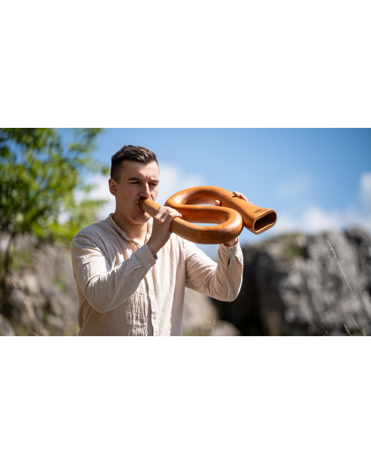 Meinl Sonic Energy DDPROFSD S-shaped Pro Didgeridoo - D Tuning