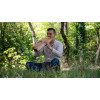 Meinl Sonic Energy DDPROFZD Z-shaped Pro Didgeridoo - D Tuning - Natural