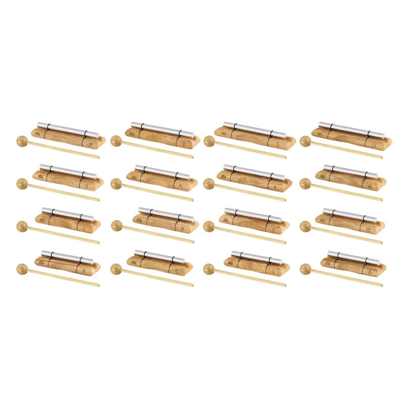 Meinl Sonic Energy EC-SET-16 Planetary Tuned Energy Chimes Set - 16 pcs