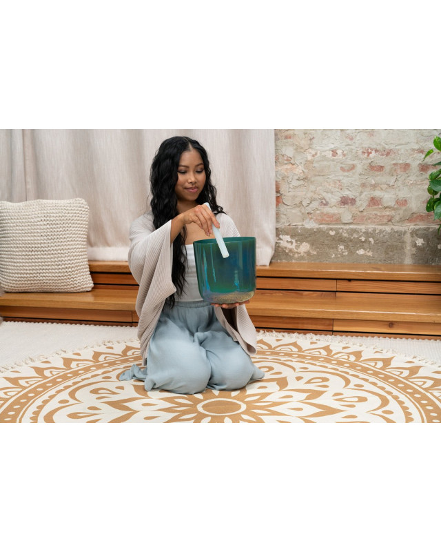 Meinl Sonic Energy ECSB8F3MB MEINL  Sonic Energy Essence Crystal Singing Bowl 8