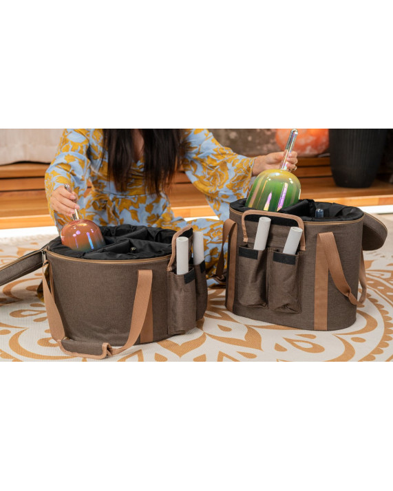 Meinl Sonic Energy ESOLCSBSET 6-piece Essence Solfeggio Crystal Singing Bowl Set