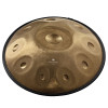 Meinl Sonic Energy HPSTL100 Sensory Handpan Stainless Steel D Kurd 10 Notes 440 Hz - Vintage Gold