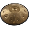 Meinl Sonic Energy HPSTL101 Sensory Handpan Stainless Steel D Amara 10 Notes 440 Hz - Vintage Gold