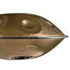 Meinl Sonic Energy HPSTL101 Sensory Handpan Stainless Steel D Amara 10 Notes 440 Hz - Vintage Gold