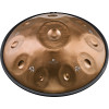 Meinl Sonic Energy HPSTL102CU Sensory Handpan, Stainless Steel, E La Sirena, 10 Notes, 432 Hz, Vintage copper, Engraved 