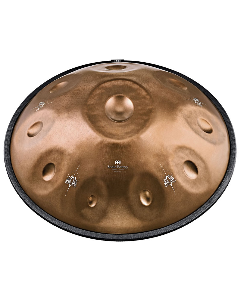 Meinl Sonic Energy HPSTL102CU Sensory Handpan, Stainless Steel, E La Sirena, 10 Notes, 432 Hz, Vintage copper, Engraved 