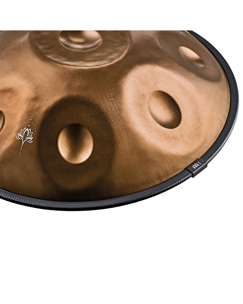 Meinl Sonic Energy HPSTL102CU Sensory Handpan, Stainless Steel, E La Sirena, 10 Notes, 432 Hz, Vintage copper, Engraved 