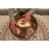 Meinl Sonic Energy HPSTL110CU Sensory Handpan, Stainless Steel, F Pygmy, 11 Notes, 440 Hz, Vintage copper