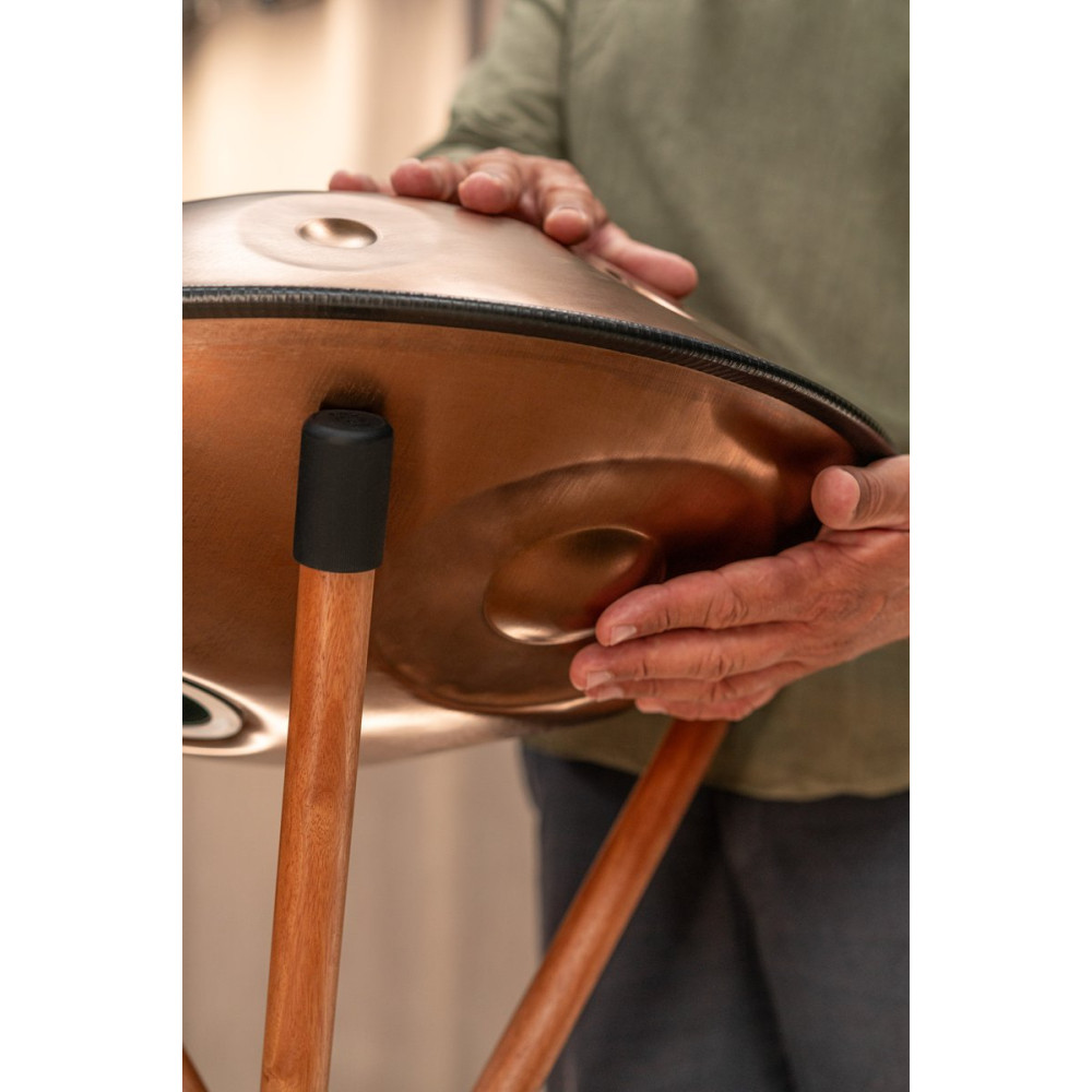 Meinl Sonic Energy HPSTL110CU Sensory Handpan, Stainless Steel, F Pygmy, 11 Notes, 440 Hz, Vintage copper