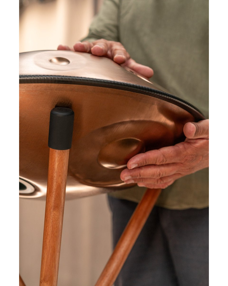 Meinl Sonic Energy HPSTL110CU Sensory Handpan, Stainless Steel, F Pygmy, 11 Notes, 440 Hz, Vintage copper