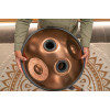 Meinl Sonic Energy HPSTL110CU Sensory Handpan, Stainless Steel, F Pygmy, 11 Notes, 440 Hz, Vintage copper