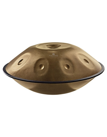 Meinl Sonic Energy HPSTL90 Sensory Handpan Stainless Steel D Kurd 9 Notes 440 Hz - Vintage Gold