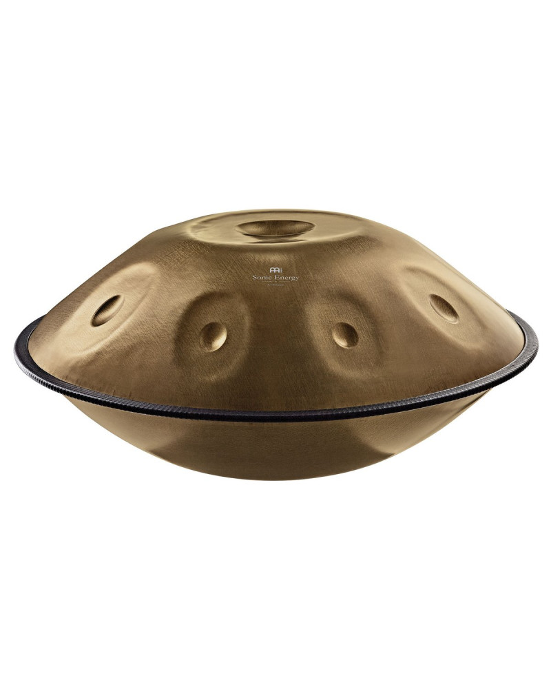 Meinl Sonic Energy HPSTL90 Sensory Handpan Stainless Steel D Kurd 9 Notes 440 Hz - Vintage Gold