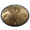Meinl Sonic Energy HPSTL90 Sensory Handpan Stainless Steel D Kurd 9 Notes 440 Hz - Vintage Gold