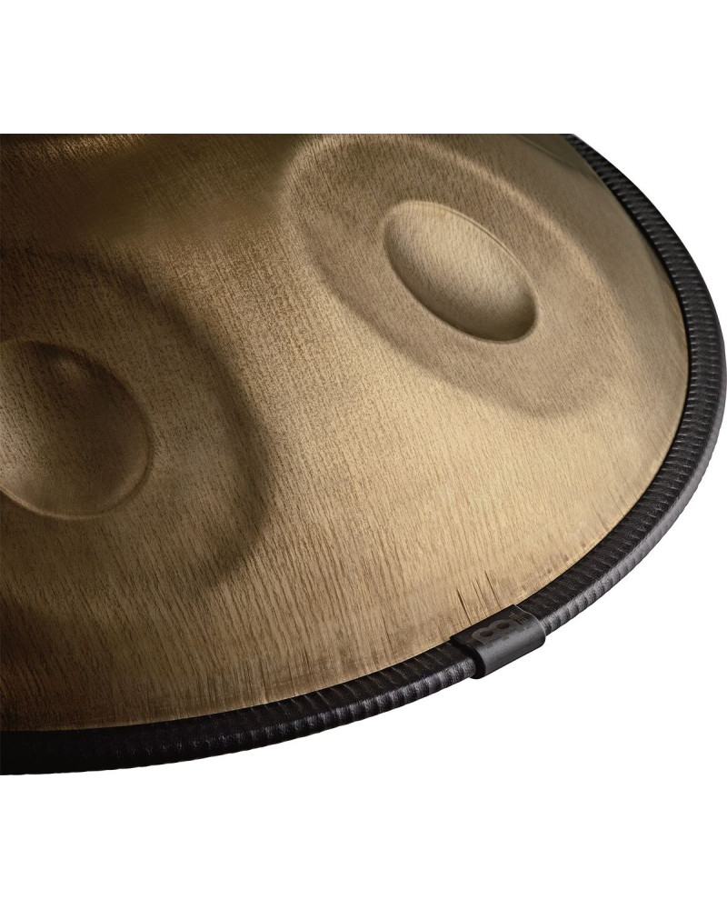 Meinl Sonic Energy HPSTL90 Sensory Handpan Stainless Steel D Kurd 9 Notes 440 Hz - Vintage Gold