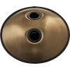 Meinl Sonic Energy HPSTL90 Sensory Handpan Stainless Steel D Kurd 9 Notes 440 Hz - Vintage Gold