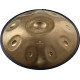Meinl Sonic Energy HPSTL91 Sensory Handpan Stainless Steel D Amara 9 Notes 440 Hz - Vintage Gold