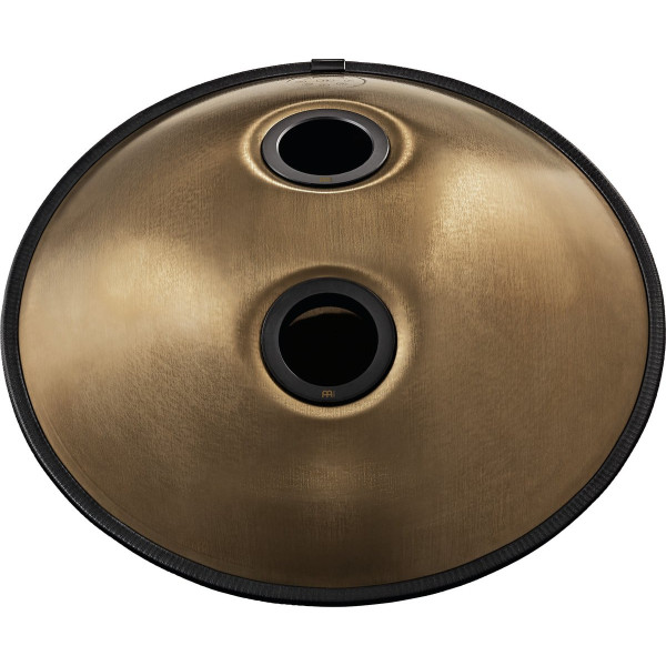 Meinl Sonic Energy HPSTL91 Sensory Handpan Stainless Steel D Amara 9 Notes 440 Hz - Vintage Gold
