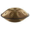 Meinl Sonic Energy HPSTL92 Sensory Handpan Stainless Steel C# Minor 9 Notes 432 Hz - Vintage Gold