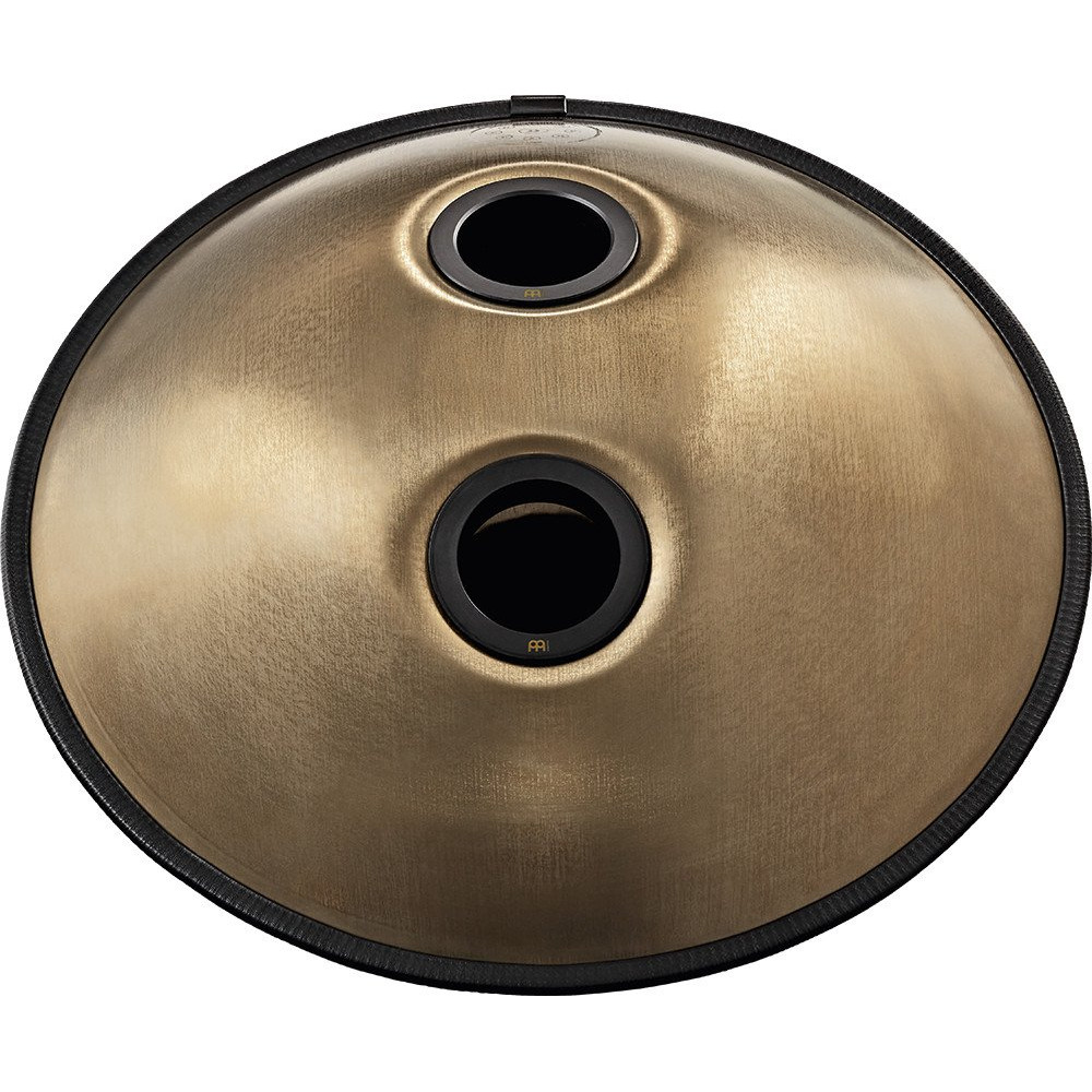 Meinl Sonic Energy HPSTL92 Sensory Handpan Stainless Steel C# Minor 9 Notes 432 Hz - Vintage Gold