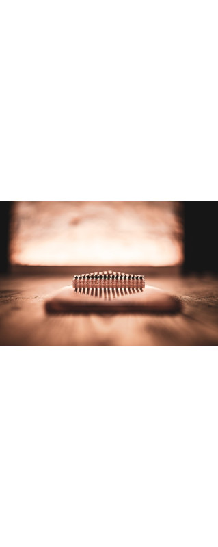Meinl Sonic Energy KL1701S Solid Kalimba, 17 notes, black walnut