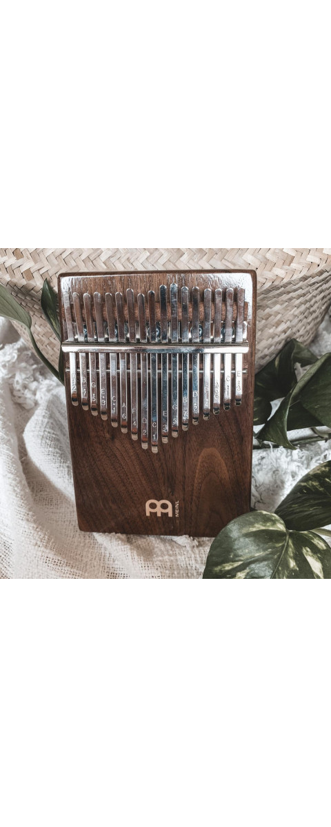 Meinl Sonic Energy KL1701S Solid Kalimba, 17 notes, black walnut