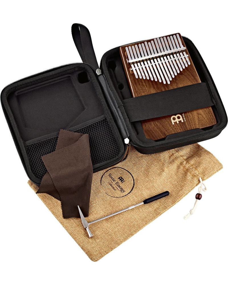 Meinl Sonic Energy KL1701S Solid Kalimba, 17 notes, black walnut