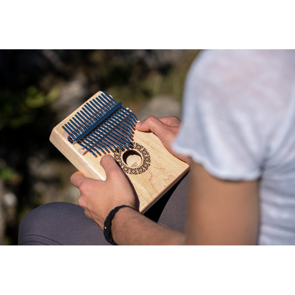 Meinl Sonic Energy KL1709H Sound Hole Kalimba, 17 notes, maple